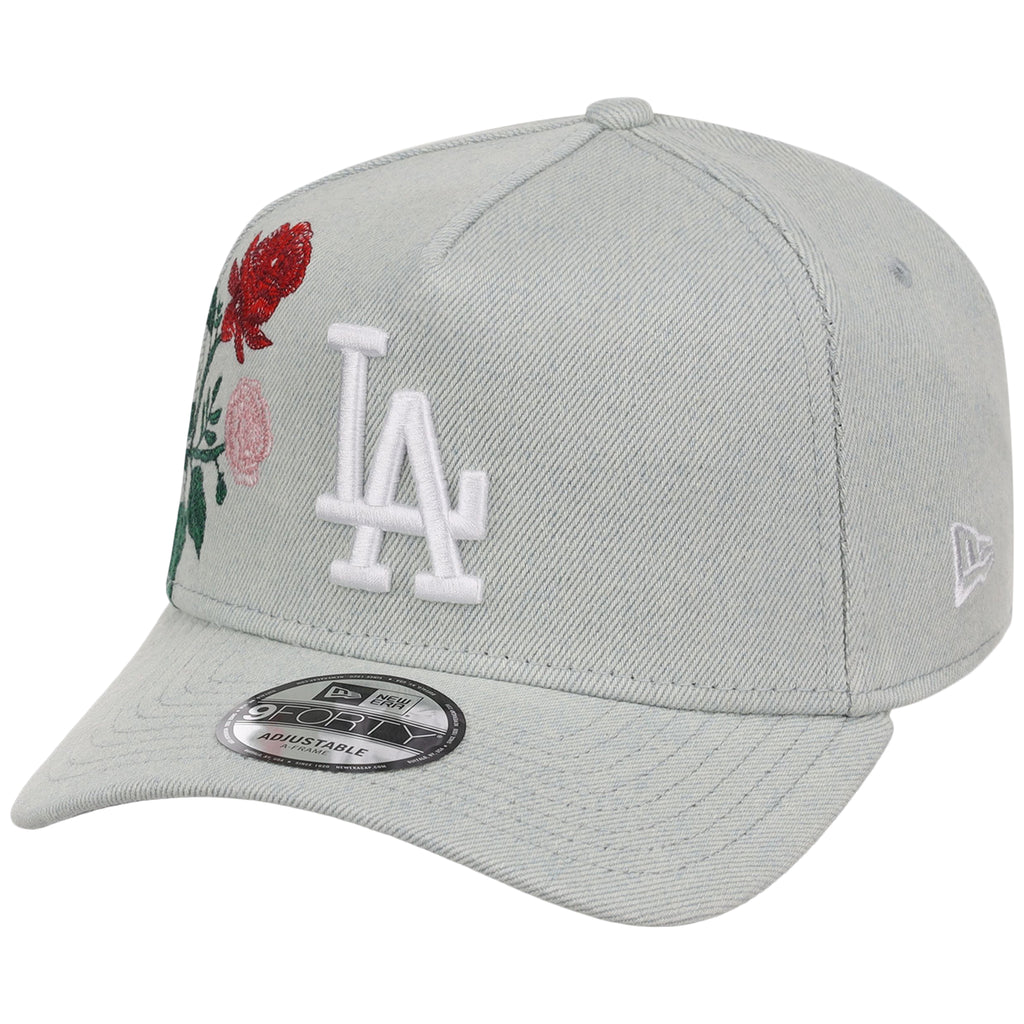 Los Angeles Dodgers MLB Denim Flower New Era 9FORTY