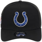 Indianapolis Colts NFL Black Dome New Era 9FORTY A-Frame