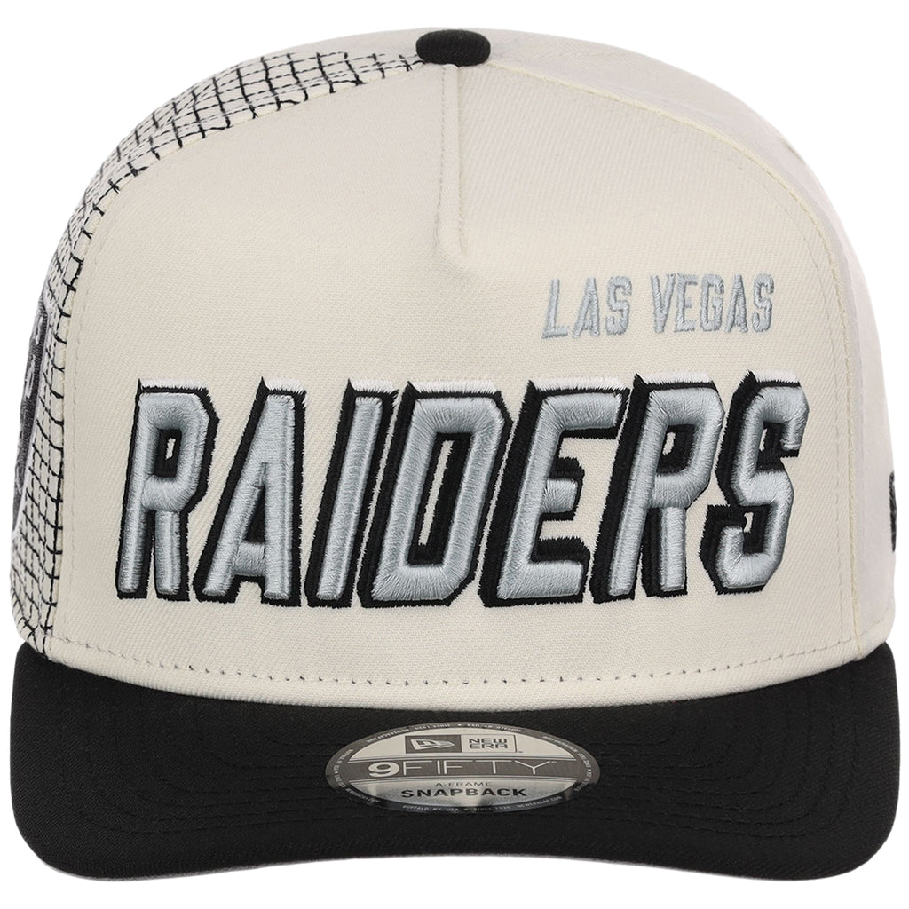 Las Vegas Raiders NFL Gridlock New Era 9FIFTY A-Frame