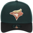 Toronto Blue Jays MLB Dark Green x Black FASHION CORE New Era 9FORTY A-Frame