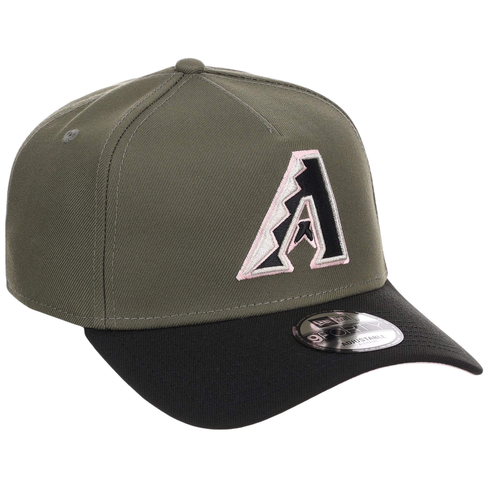 Arizona Diamondbacks MLB Olive x Black & Pink FASHION CORE New Era