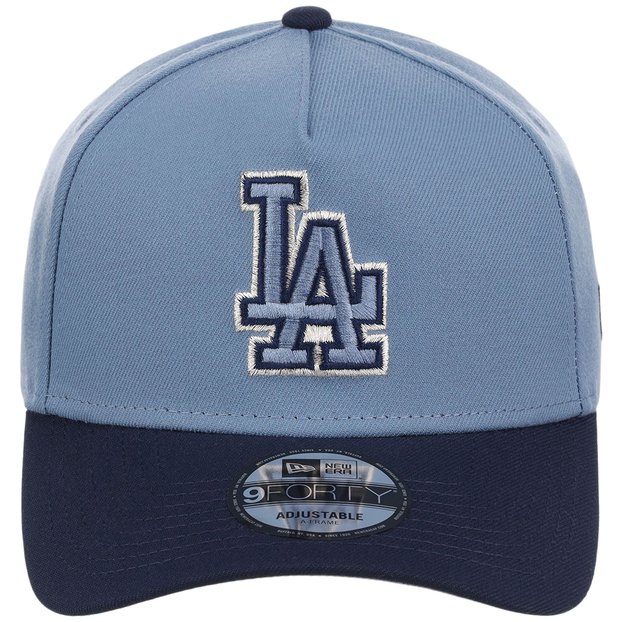 Los Angeles Dodgers MLB Faded Blue x Navy FASHION CORE New Era 9FORTY A-Frame