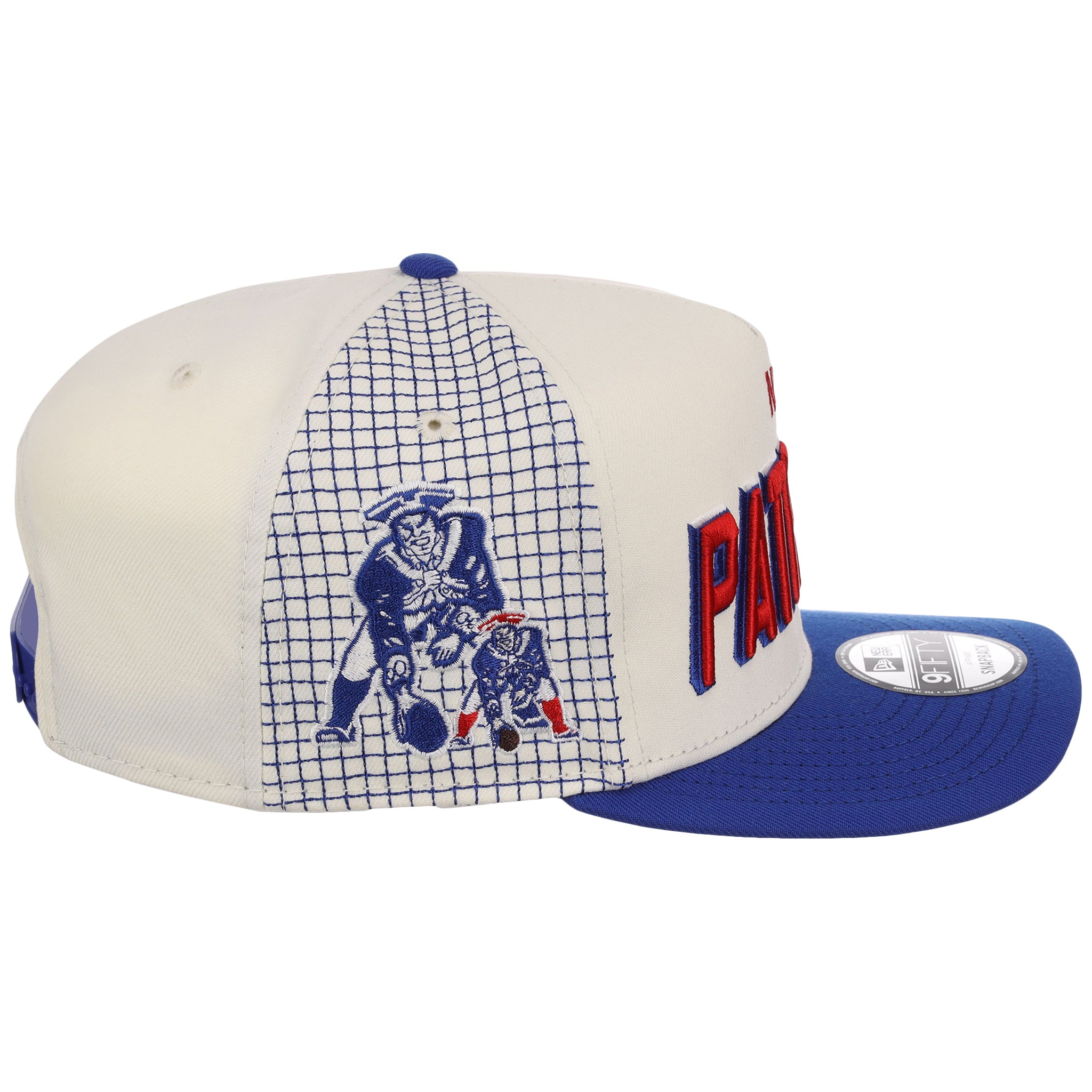 New England Patriots NFL Gridlock New Era 9FIFTY A-Frame