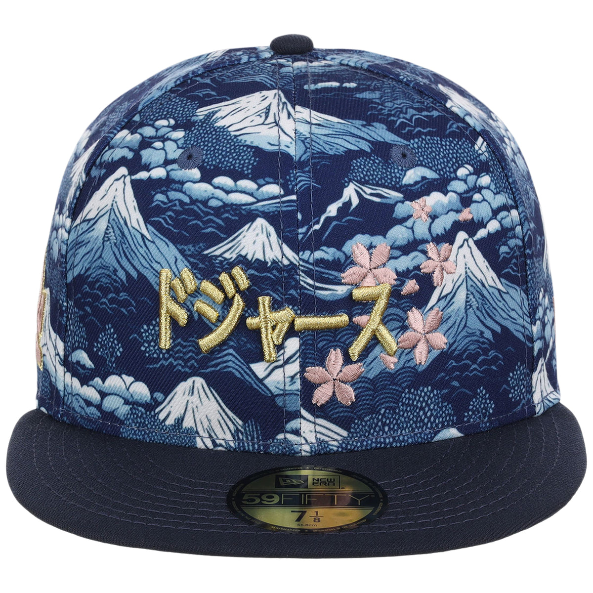 Los Angeles Dodgers Pacific Canvas New Era 59FIFTY (Multi/Dark Royal)