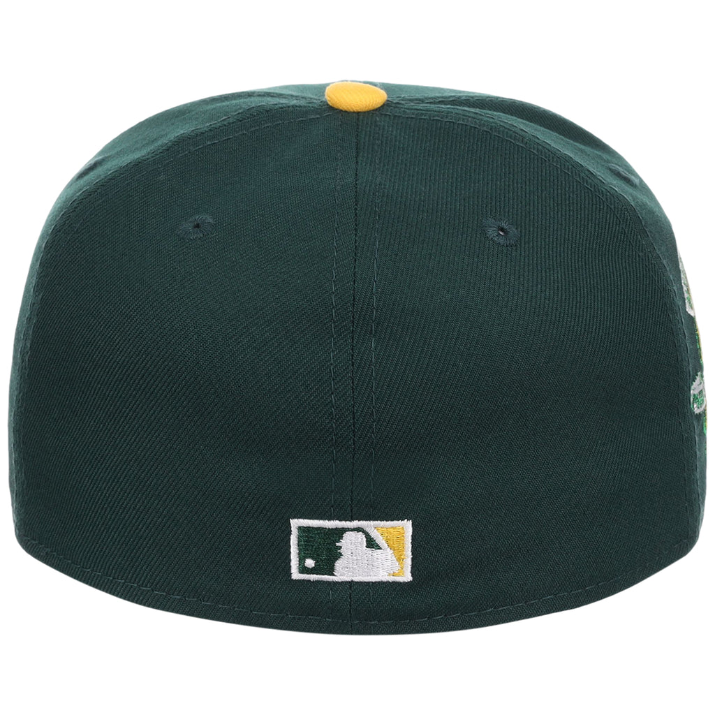 Oakland Athletics MLB Flipmode 2.0 New Era 59FIFTY (Dark Green/Dark Green/Gray)