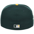 Oakland Athletics MLB Flipmode 2.0 New Era 59FIFTY (Dark Green/Dark Green/Gray)