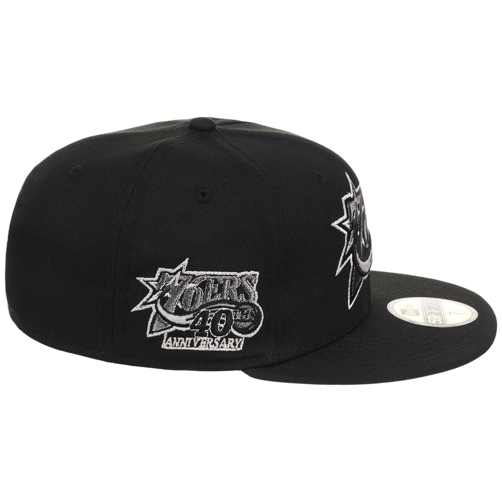 Philadelphia 76Ers NBA Liquid Titanium New Era 59FIFTY