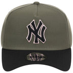 New York Yankees MLB Olive x Black & Pink FASHION CORE New Era 9FORTY A-Frame