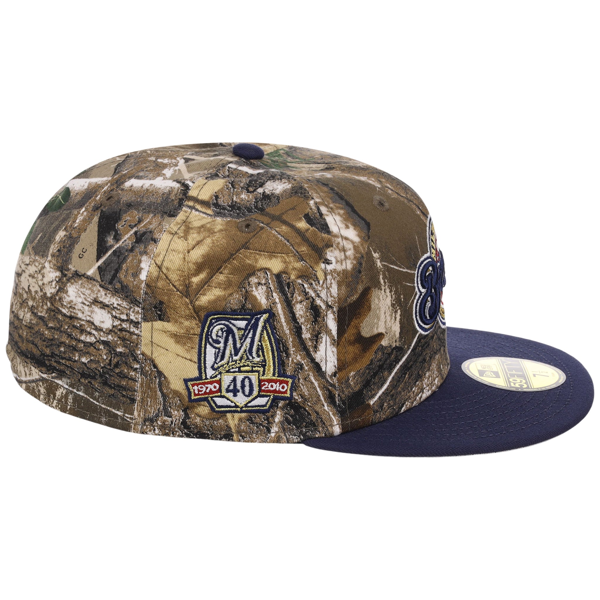 Milwaukee Brewers MLB Realtree OTC New Era 59FIFTY