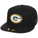 Green Bay Packers NFL Black Dome New Era 59FIFTY