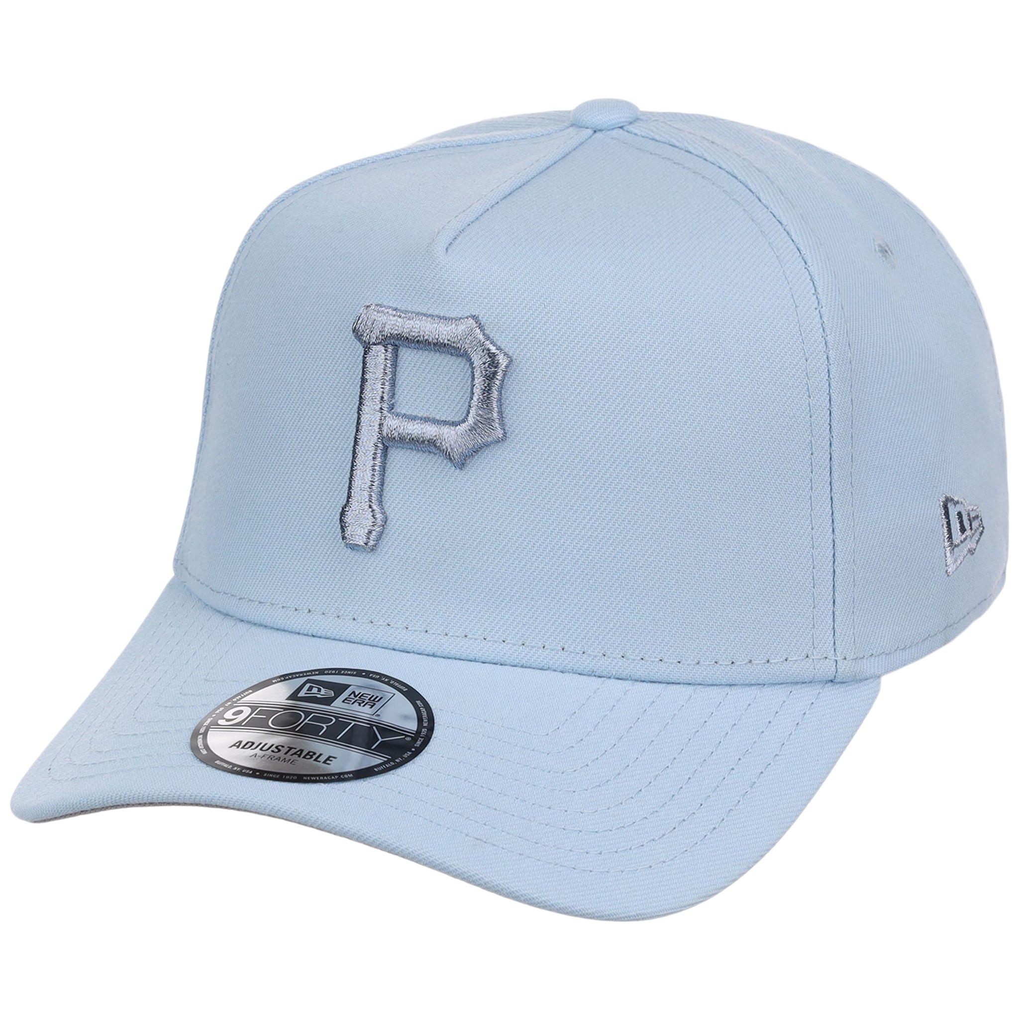 Pittsburgh Pirates MLB Glacial Blue New Era 9FORTY A-Frame