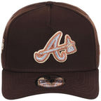 Atlanta Braves MLB Frosted Bark New Era 9FORTY A-Frame