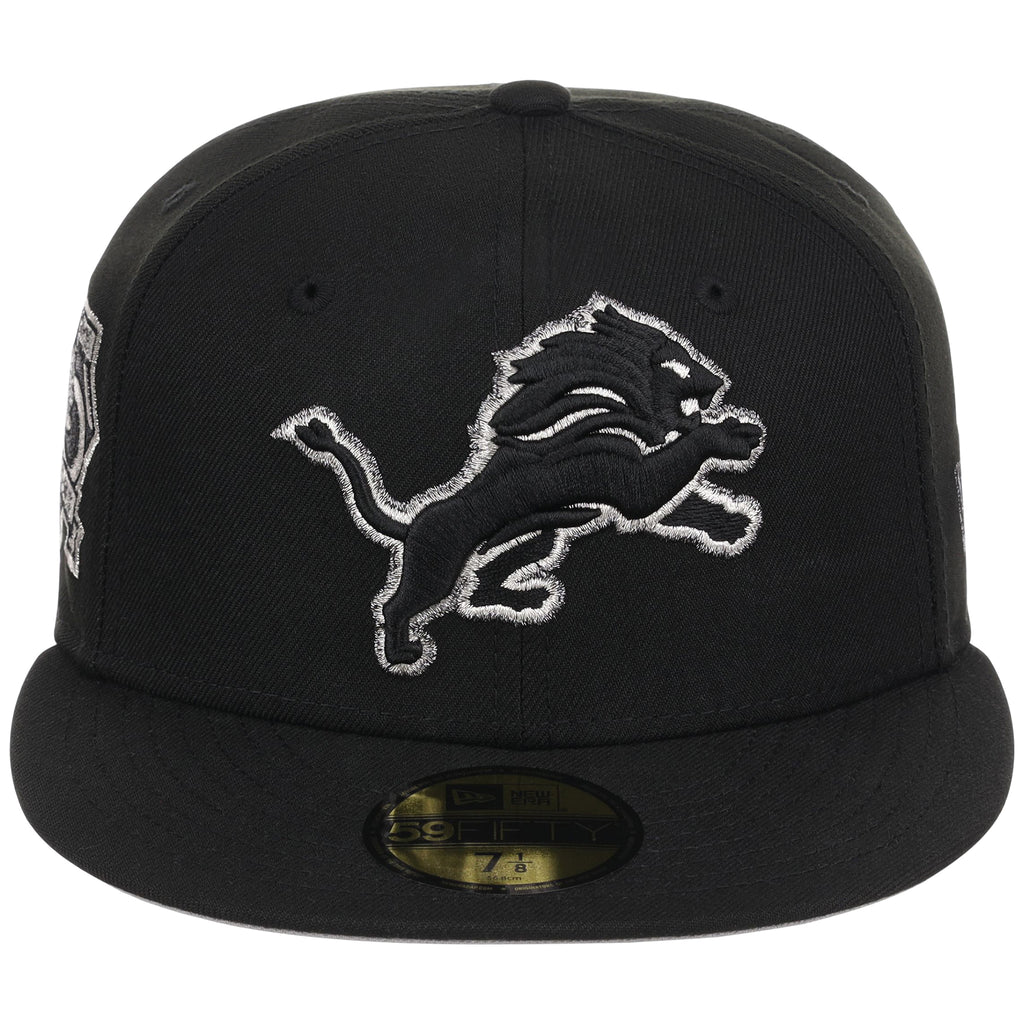 Detroit Lions NFL Liquid Titanium New Era 59FIFTY