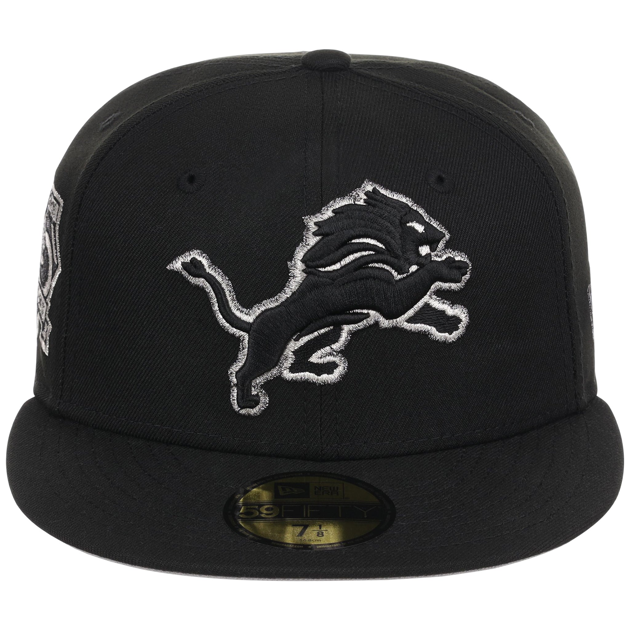 Detroit Lions NFL Liquid Titanium New Era 59FIFTY