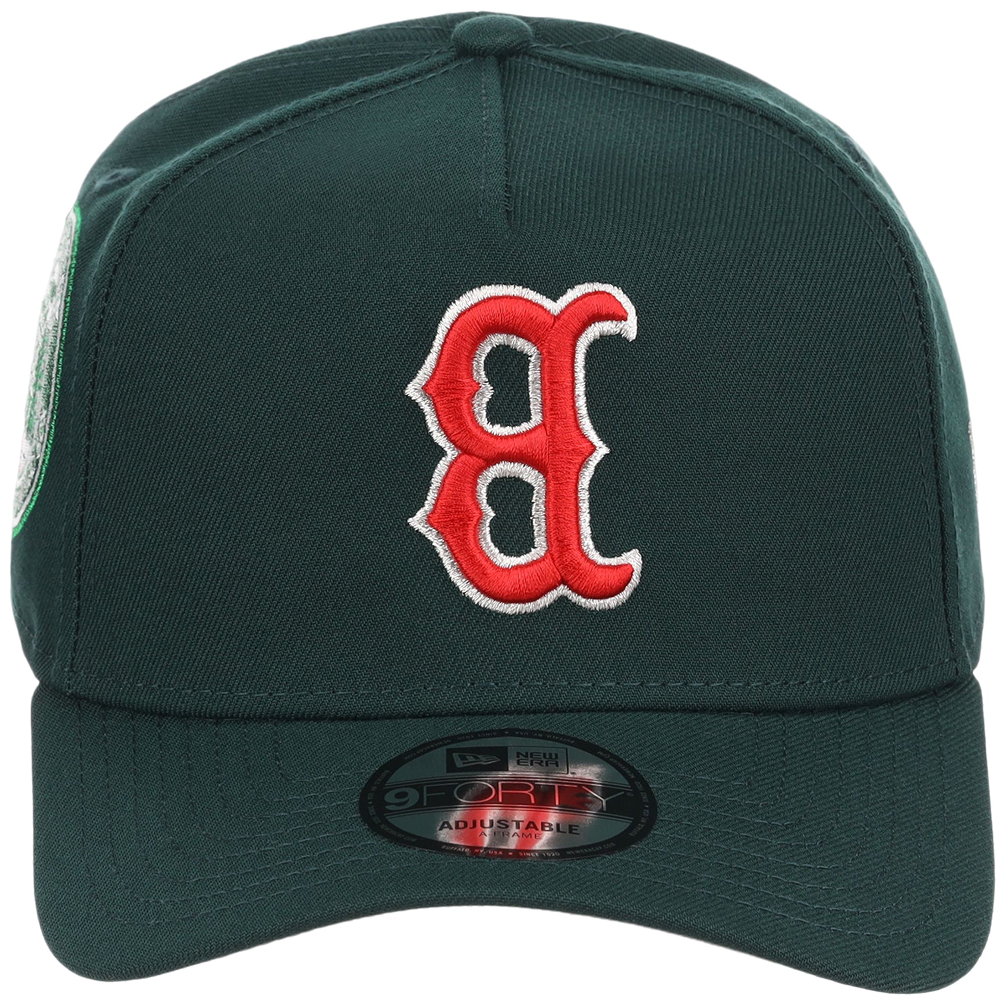 Boston Red Sox MLB Flipmode 2.0 New Era 9FORTY A-Frame (Dark Green/Dark Green/Gray)