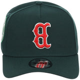 Boston Red Sox MLB Flipmode 2.0 New Era 9FORTY A-Frame (Dark Green/Dark Green/Gray)