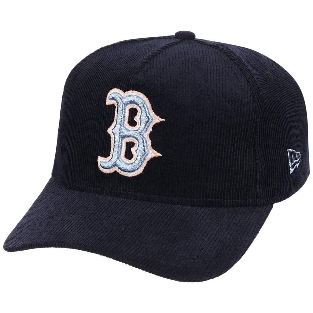 Boston Red Sox MLB Peach Ice Navy Cord New Era 9FORTY A-Frame – 4
