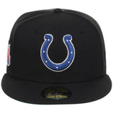 Indianapolis Colts NFL Black Dome New Era 59FIFTY