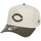 Cincinnati Reds MLB Chrome Olive New Era 9FORTY
