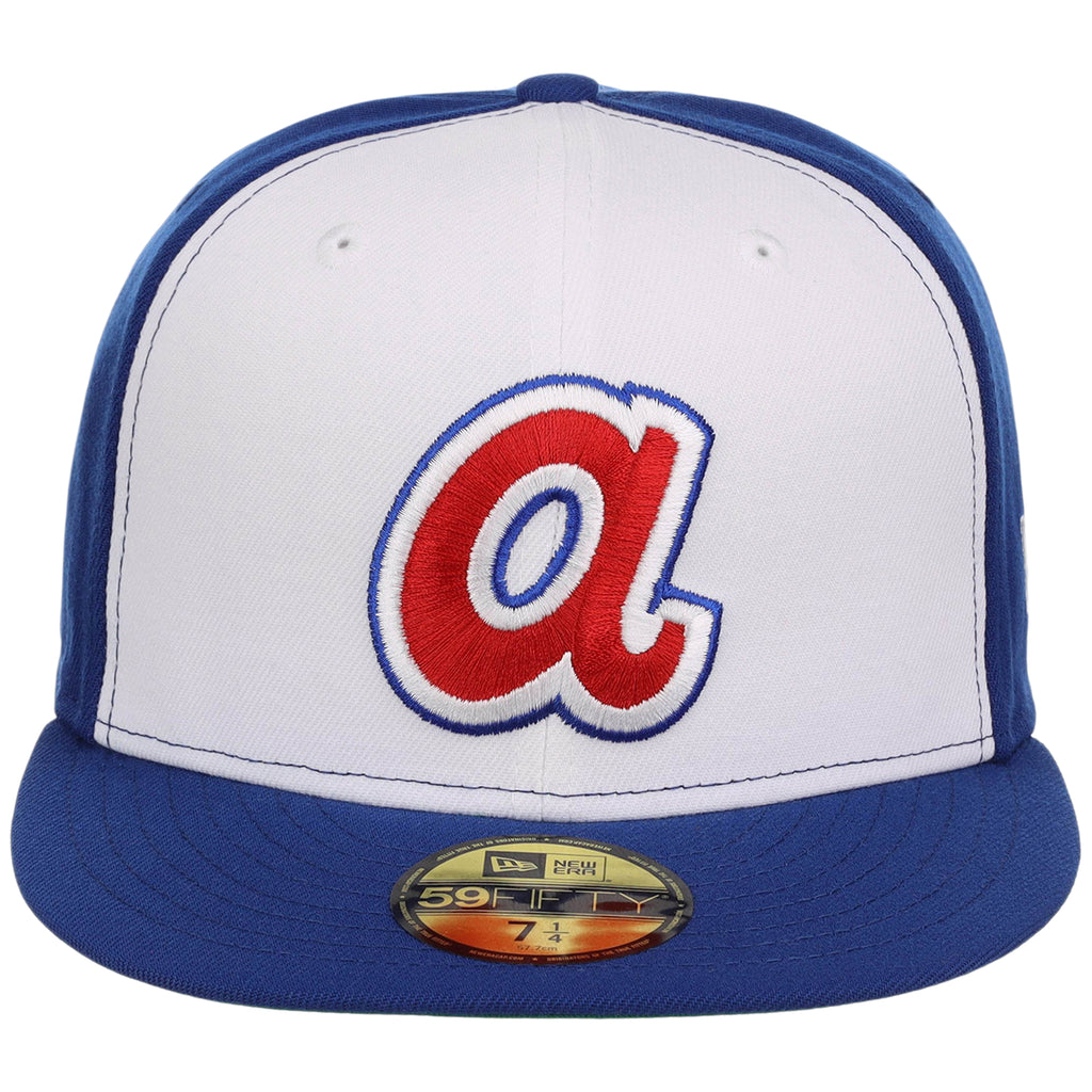 Atlanta Braves MLB Cooperstown Authentic Collection New Era 59FIFTY (White/Royal)