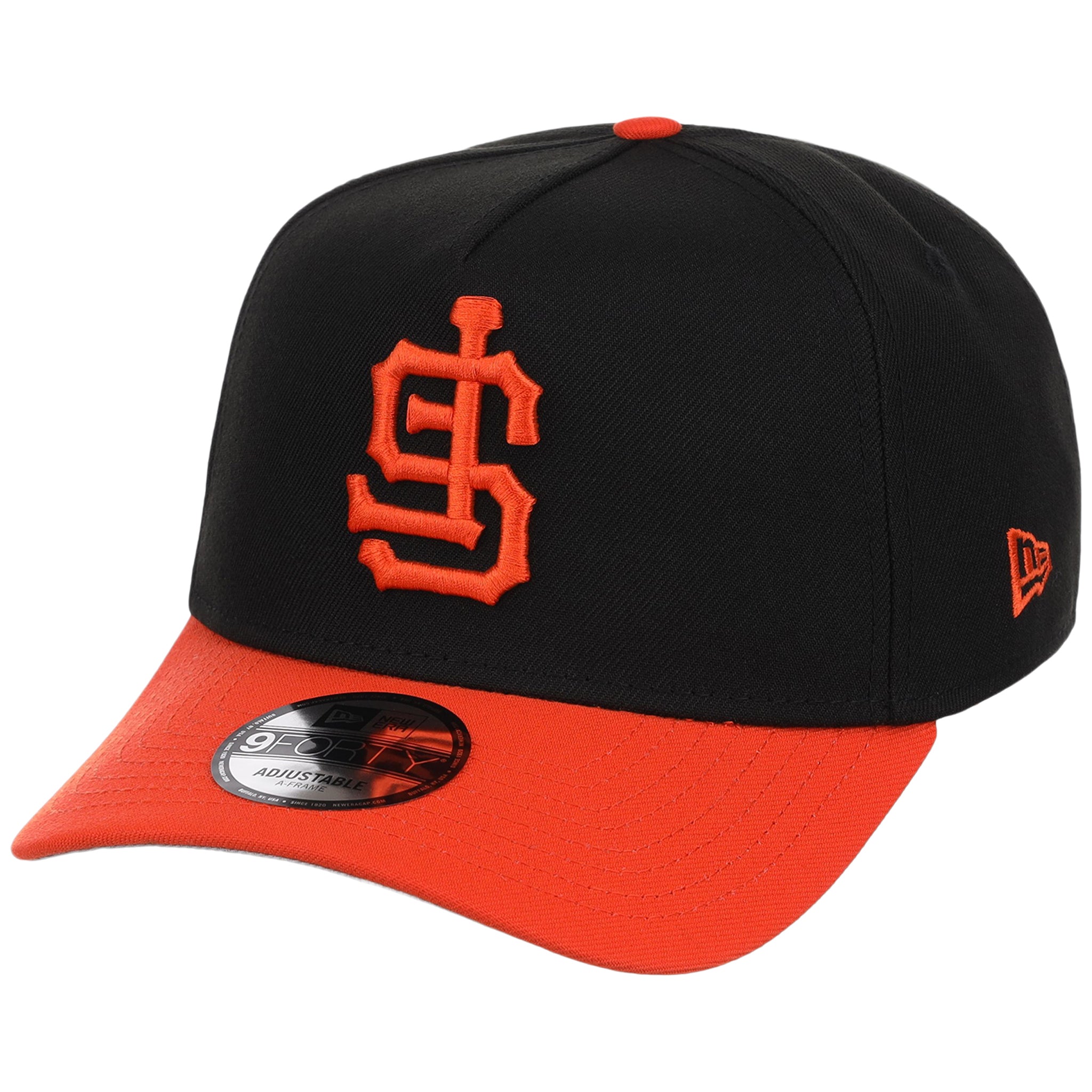 San Francisco Giants MLB Flipmode 2.0 New Era 9FORTY A-Frame (Black/Orange/Gray)