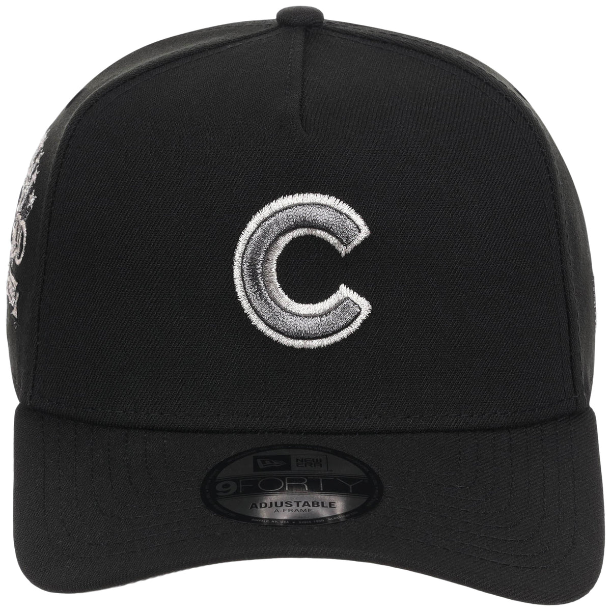 Chicago Cubs MLB Liquid Titanium New Era 9FORTY A-Frame