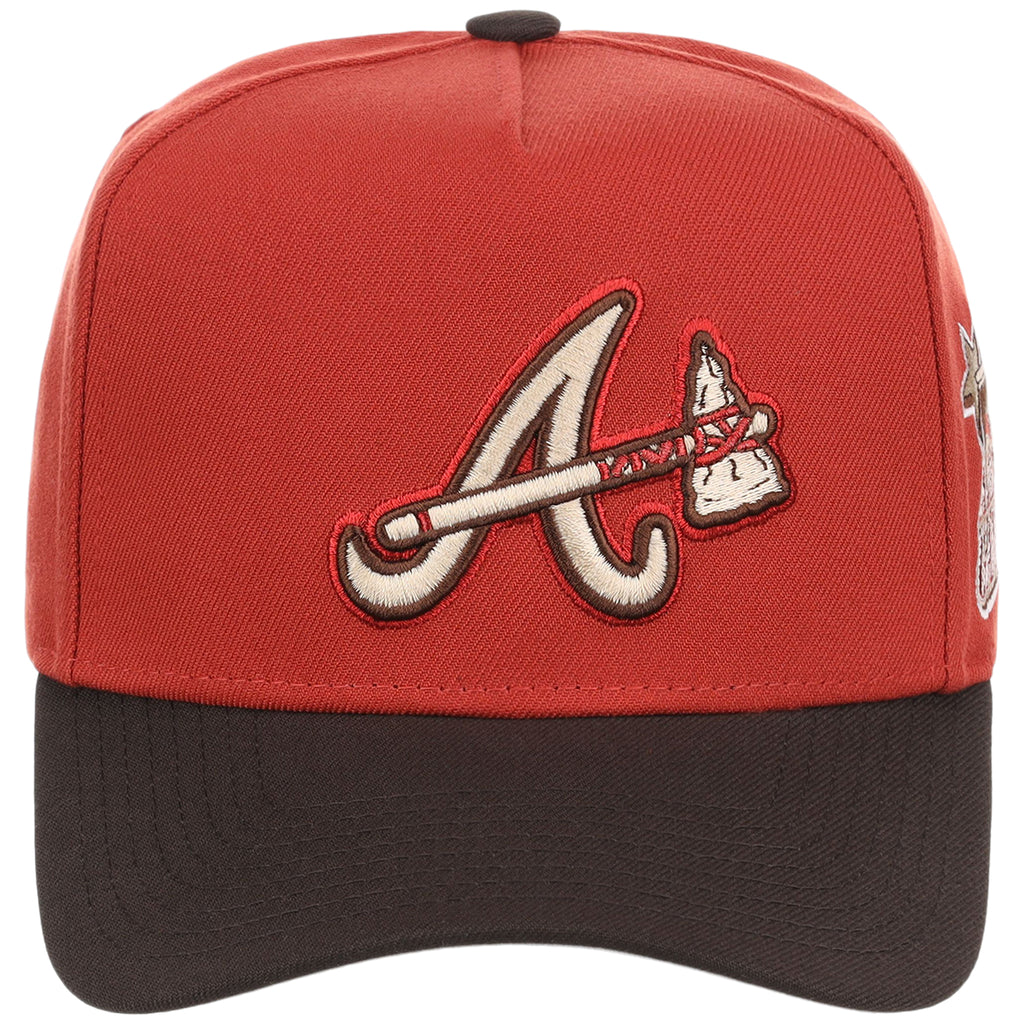 Atlanta Braves MLB Brown Stone Heat Mitcell & Ness Pro Pinch