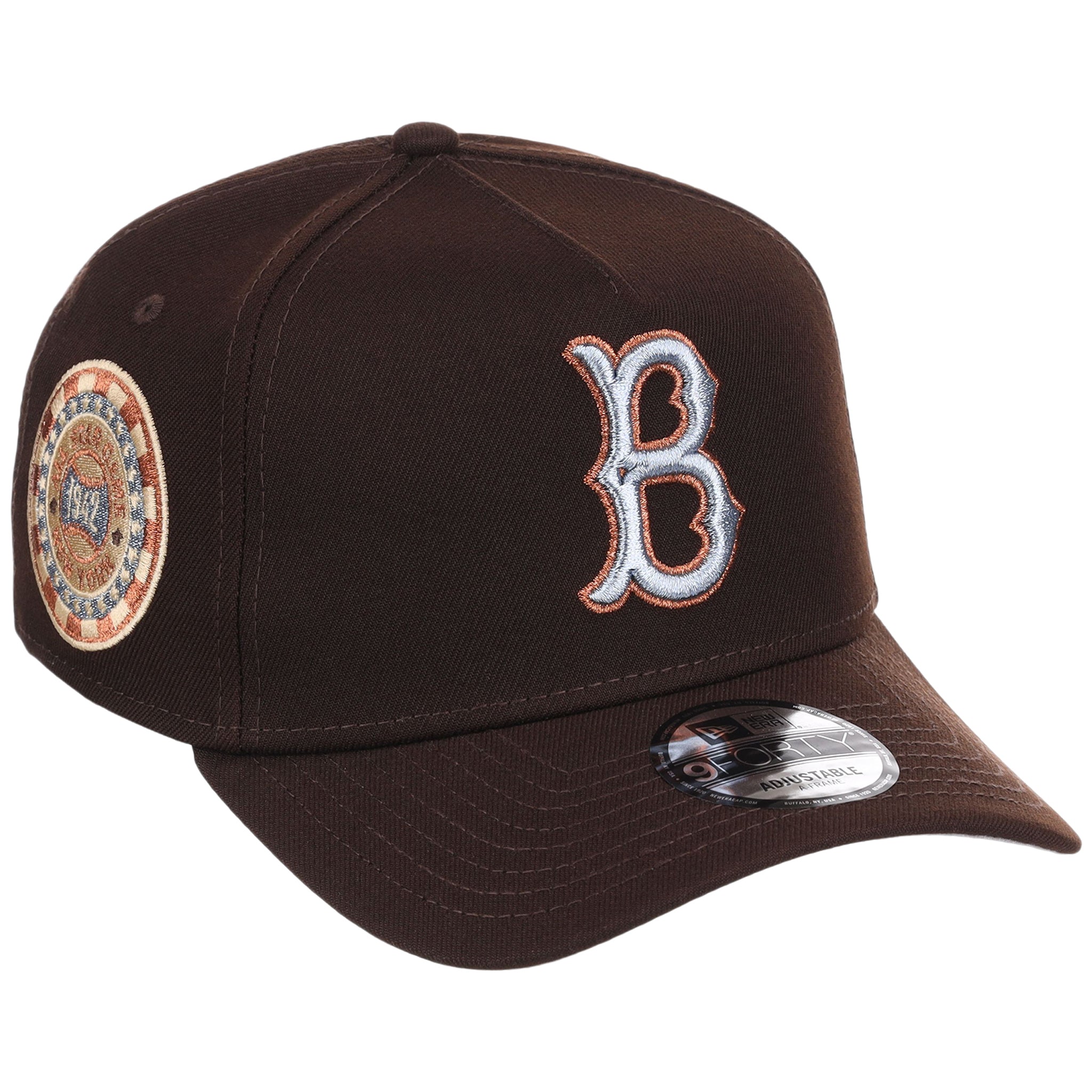 Brooklyn Dodgers MLB Frosted Bark New Era 9FORTY A-Frame
