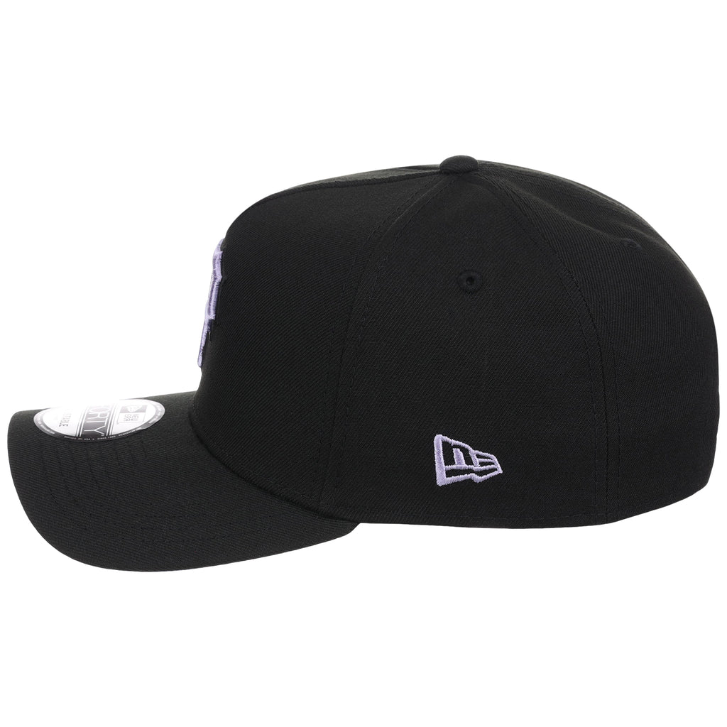 Pittsburgh Pirates MLB Black x Lavender FASHION CORE New Era 9FORTY A-Frame