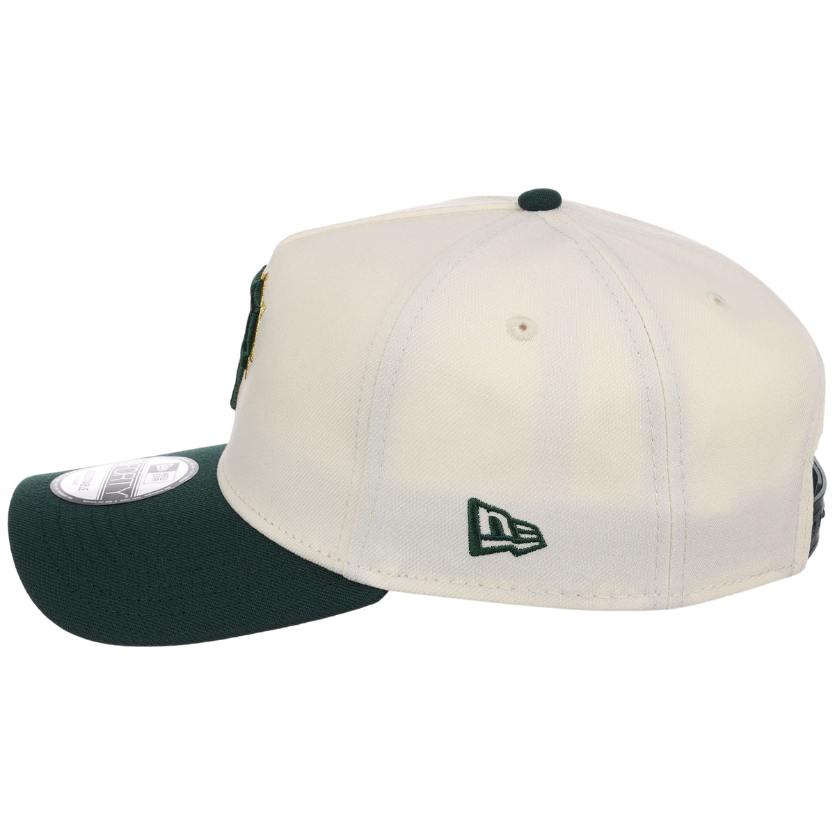 Pittsburgh Pirates MLB Chrome x Dark Green FASHION CORE New Era 9FORTY A-Frame