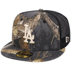 Los Angeles Dodgers MLB Black Realtree Trucker New Era 59FIFTY