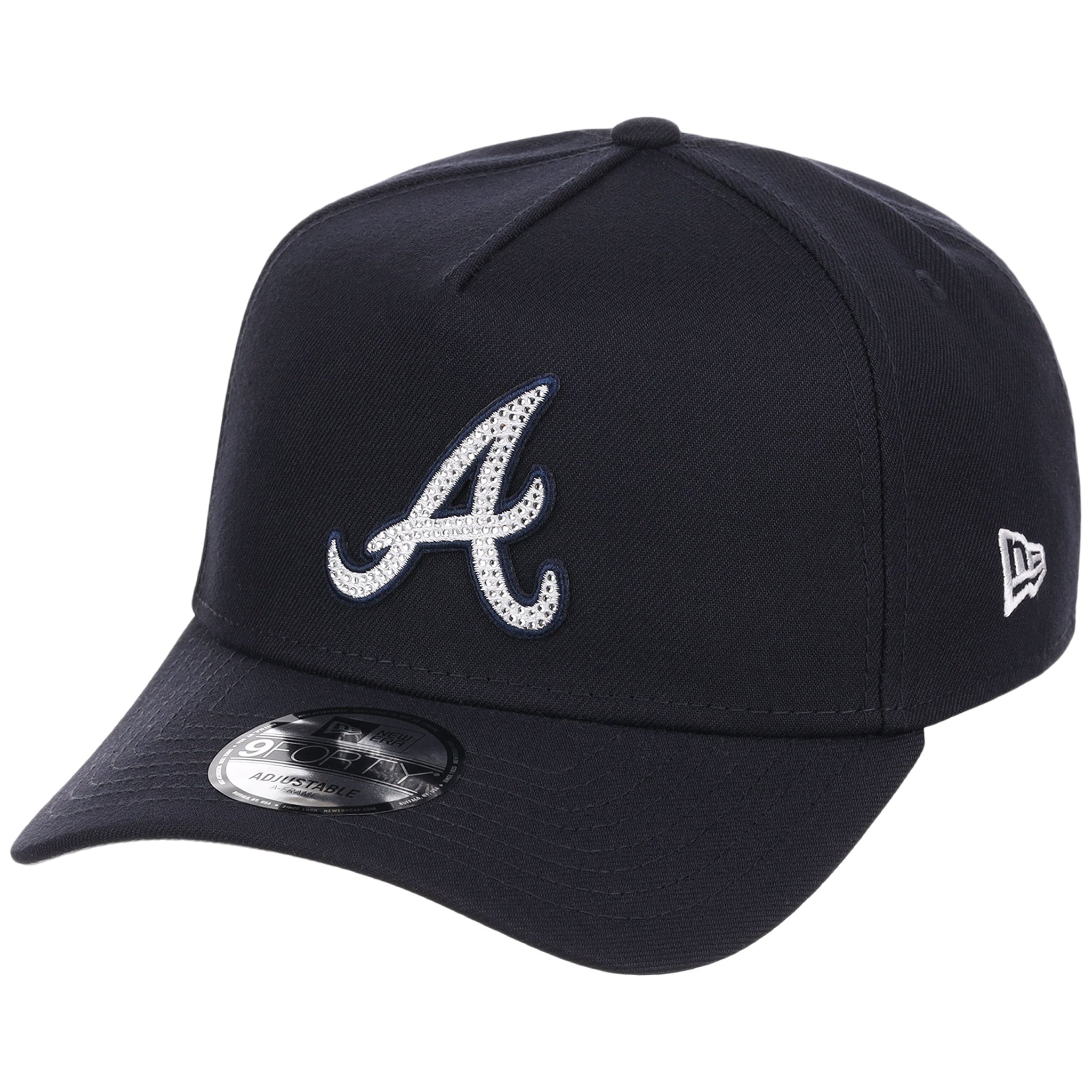 Atlanta Braves MLB Diamond Bling New Era 9FORTY A-Frame
