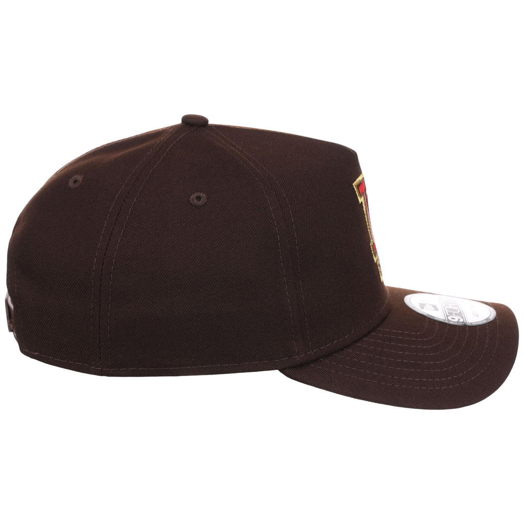 Los Angeles Dodgers MLB Burnt Wood FASHION CORE New Era 9FORTY A-Frame