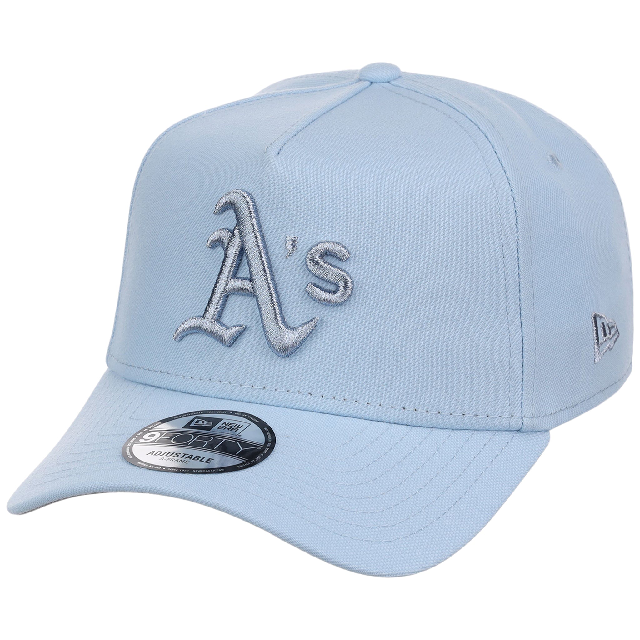 Oakland Athletics MLB Glacial Blue New Era 9FORTY A-Frame