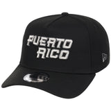 Puerto Rico Crown the Country New Era 9FORTY (Black/Black)