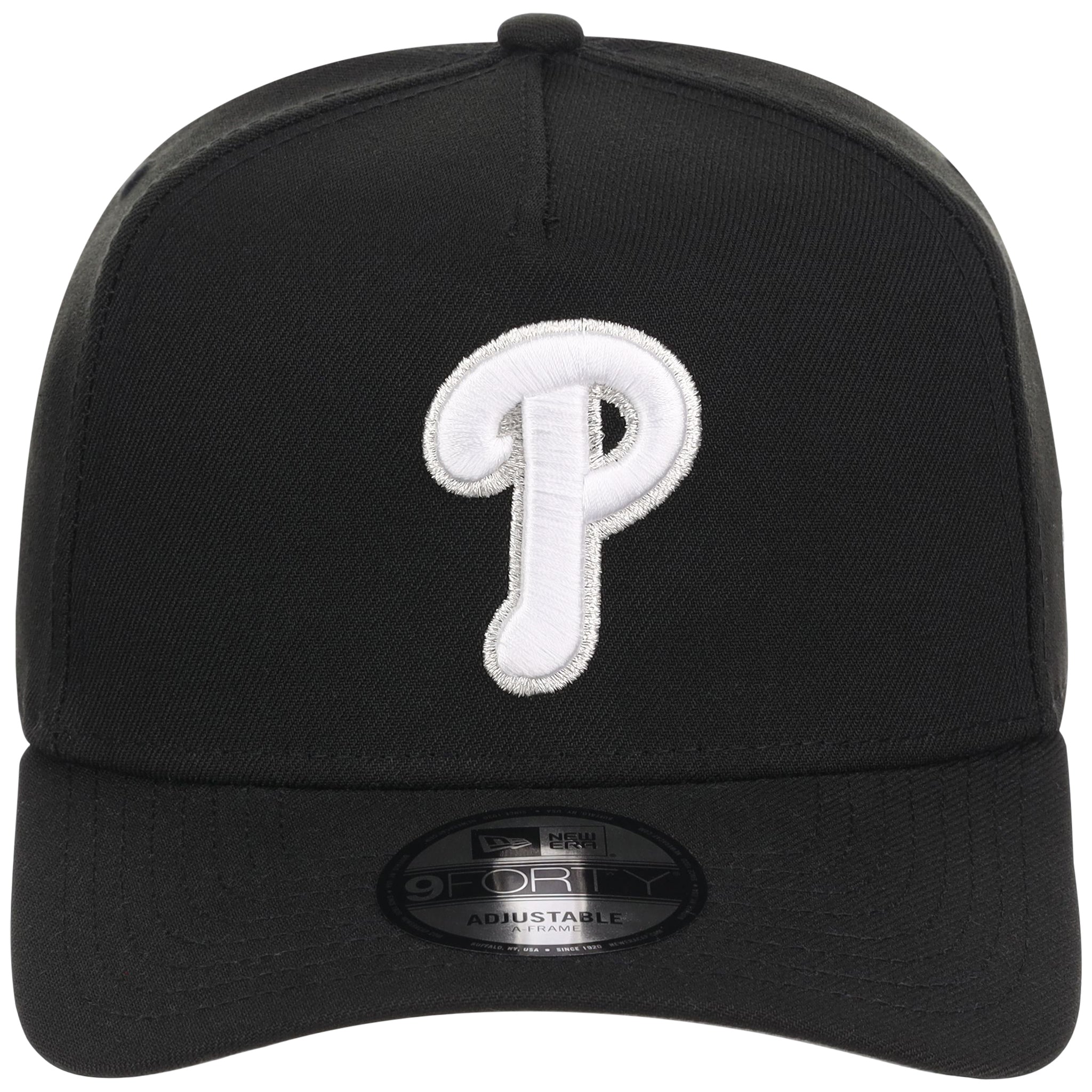 Philadelphia Phillies MLB Black x White FASHION CORE New Era 9FORTY A-Frame