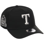 Texas Rangers MLB Liquid Titanium New Era 9FORTY A-Frame