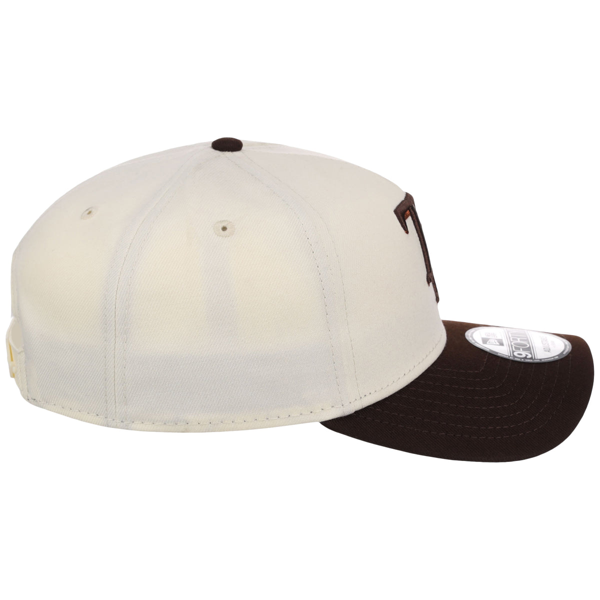 Tampa Bay Rays MLB Chrome x Burnt Wood FASHION CORE New Era 9FORTY A-Frame