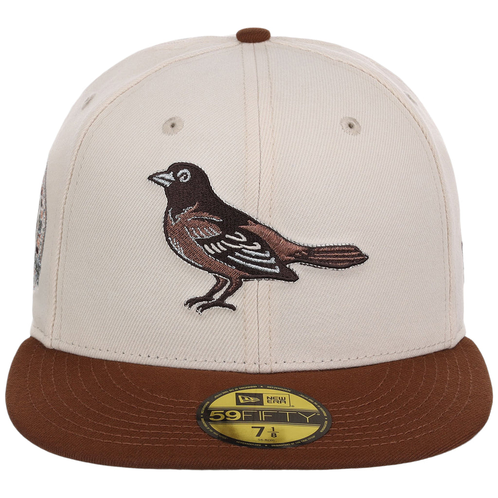Baltimore Orioles MLB Auburn Cream New Era 59FIFTY