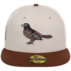 Baltimore Orioles MLB Auburn Cream New Era 59FIFTY