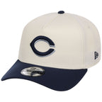 Cincinnati Reds MLB Chrome x Navy FASHION CORE New Era 9FORTY A-Frame