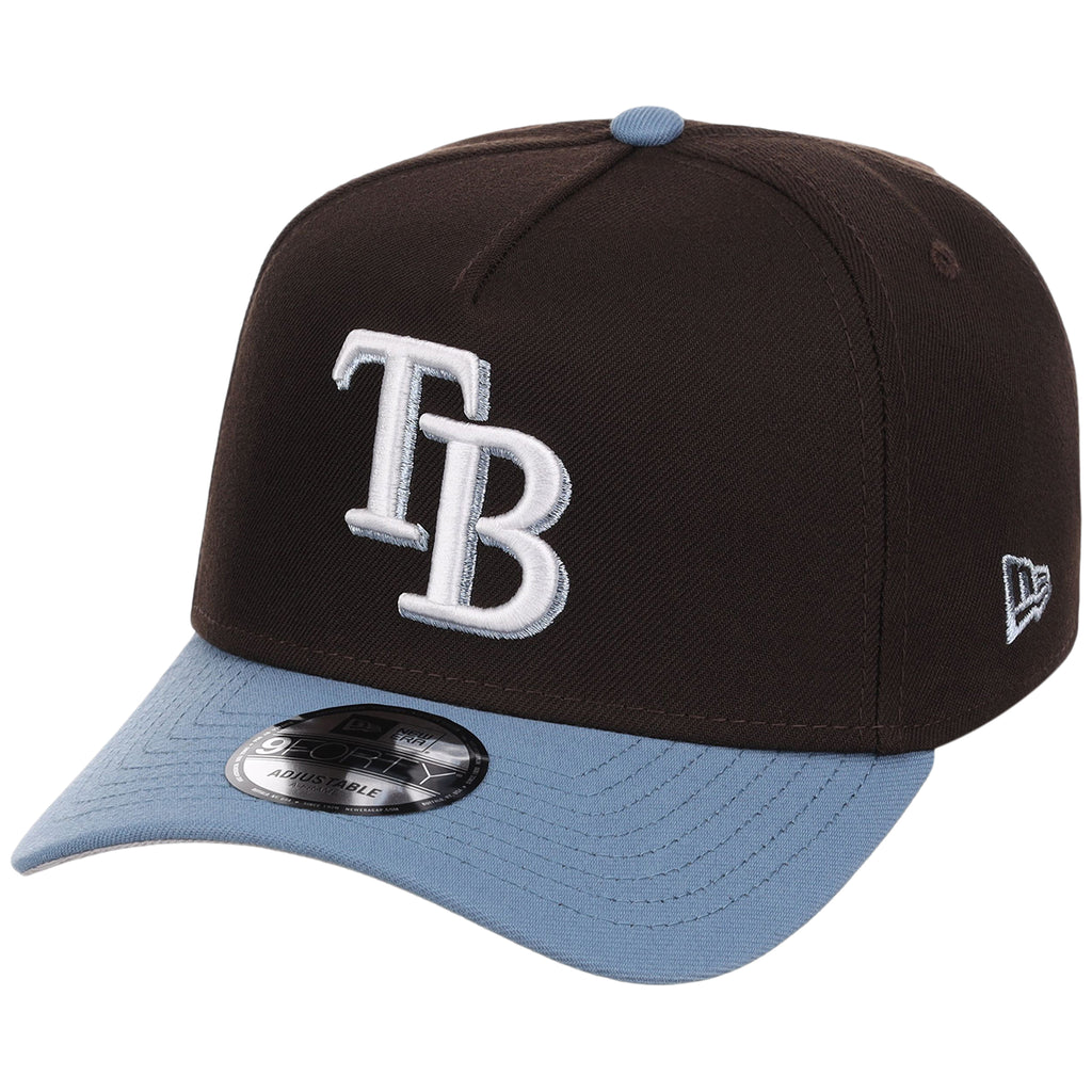 Tampa Bay Rays MLB Driftwood Fade New Era 9FORTY A-Frame