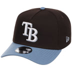 Tampa Bay Rays MLB Driftwood Fade New Era 9FORTY A-Frame