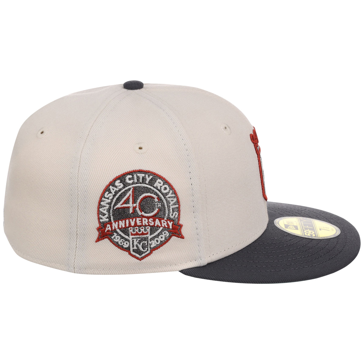 Kansas City Royals MLB Cream x Graphite New Era 59FIFTY – 3