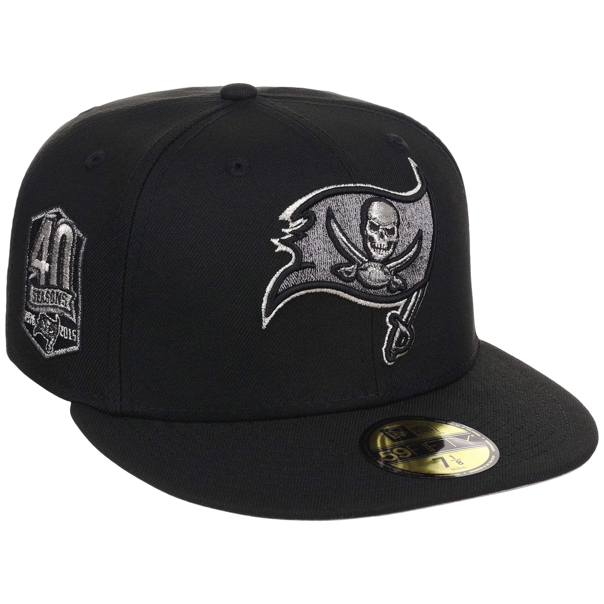 Tampa Bay Buccaneers NFL Liquid Titanium New Era 59FIFTY
