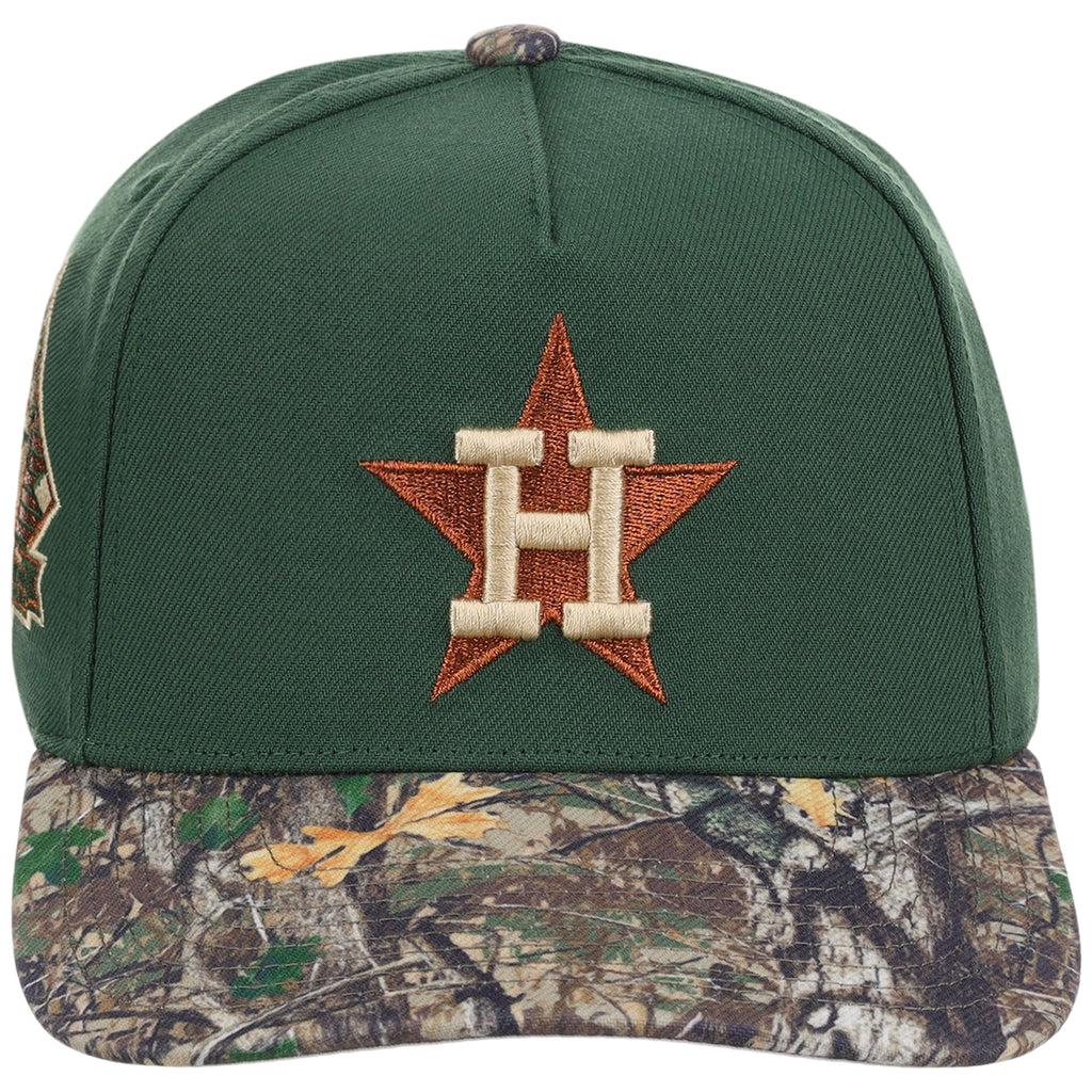 Houston Astros MLB Mitchell & Ness Copper Trees Pro Pinch