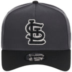St. Louis Cardinals MLB Graphite x Black FASHION CORE New Era 9FORTY A-Frame