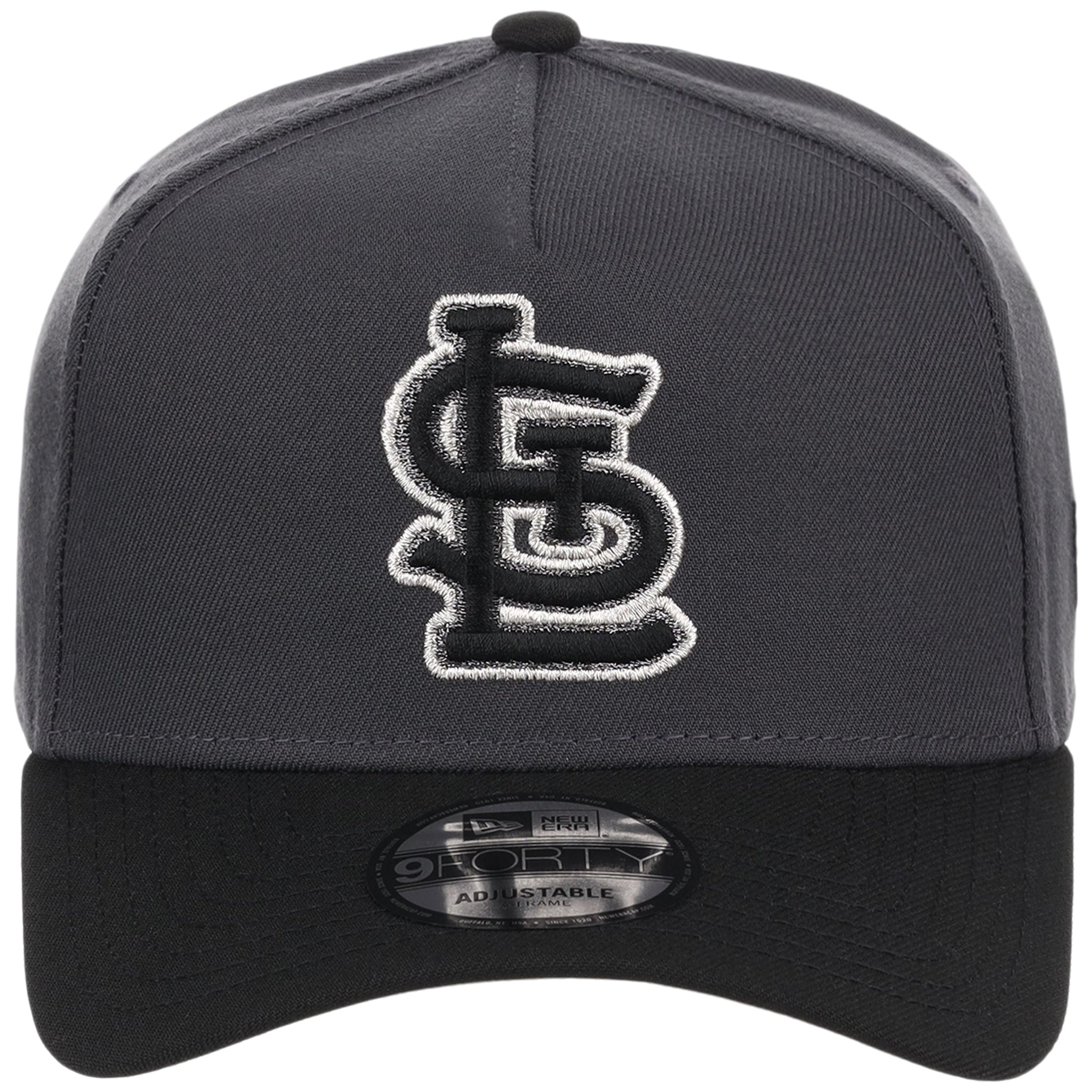 St. Louis Cardinals MLB Graphite x Black FASHION CORE New Era 9FORTY A-Frame