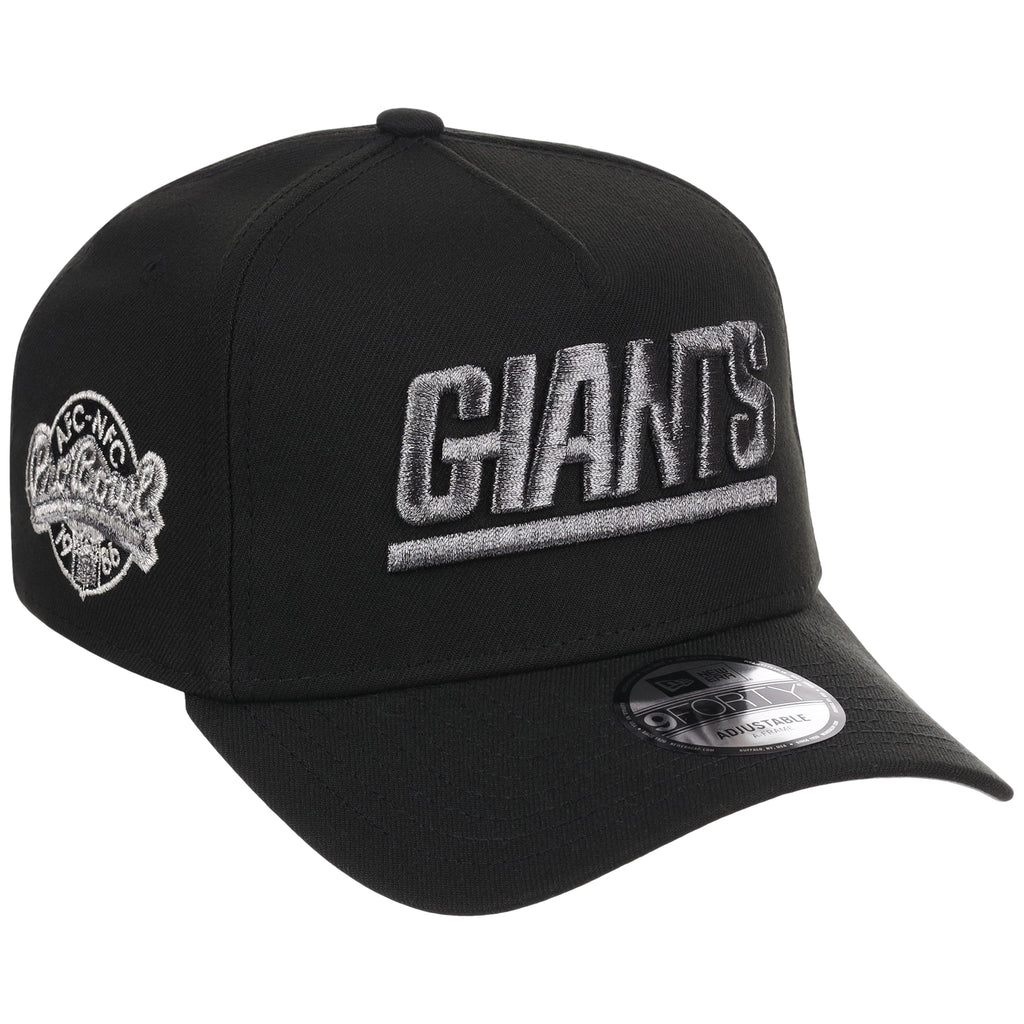 New York Giants NFL Liquid Titanium New Era 9FORTY