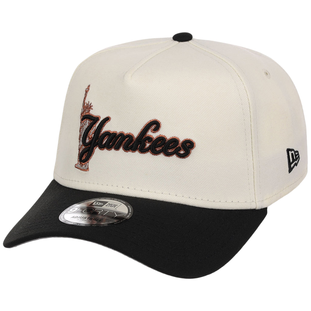 New York Yankees Liberty Script New Era 9FORTY A-Frame